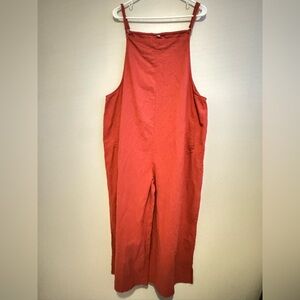 Women's Overalls Jumpsuit Size 2XL Cotton Cottagecore 90s Y2K Grunge Grandmacore